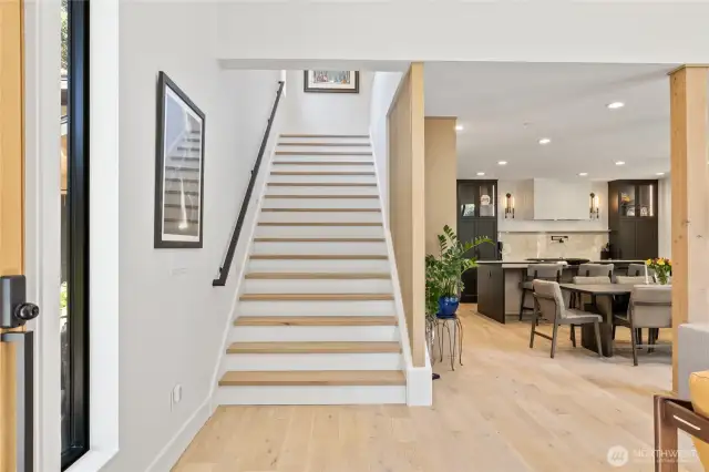 Stairs to Second Floor