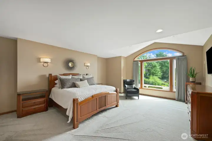 Distinctive Primary Suite  - your private retreat.