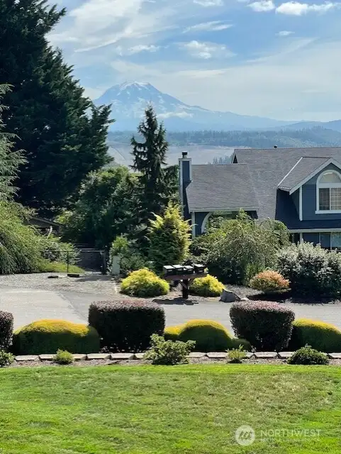 Views of Mt. Rainier.