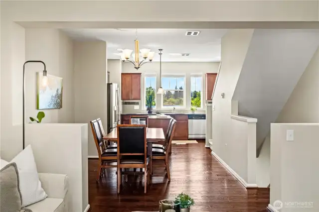 Abundance of natural light.