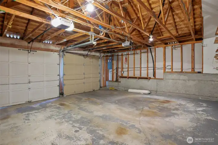 2 car garage