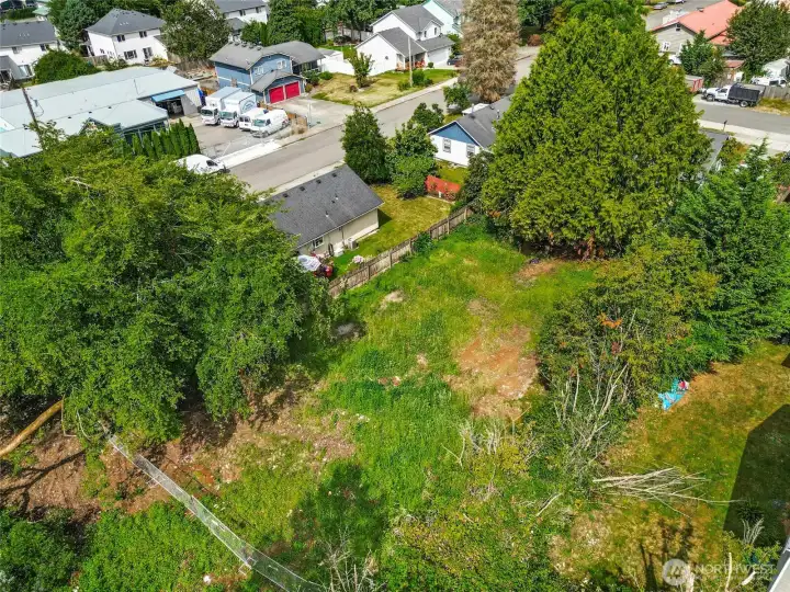 Flat, sunny lot with utilities! Ready to go!