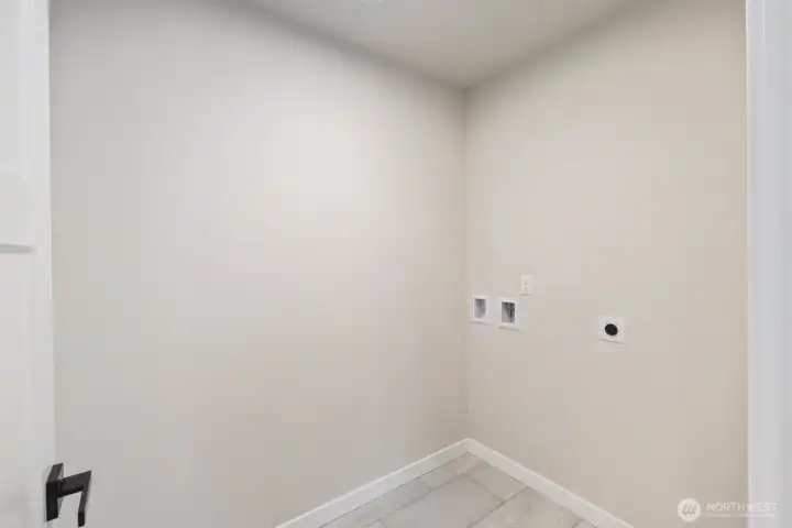 Walk in laundry room