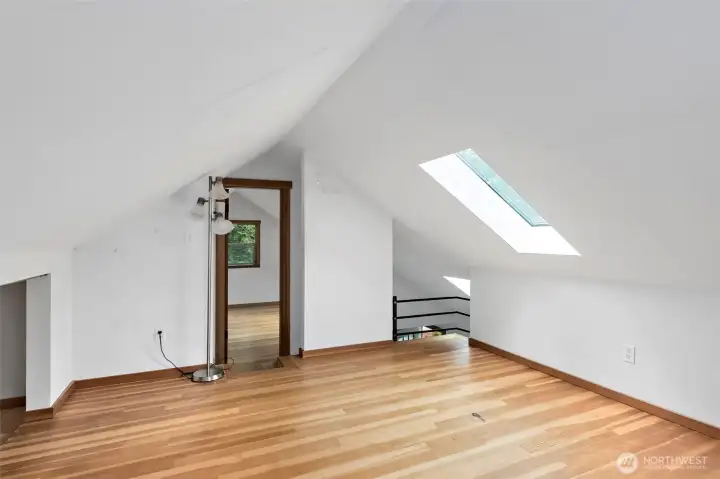 Upper level of guest house.