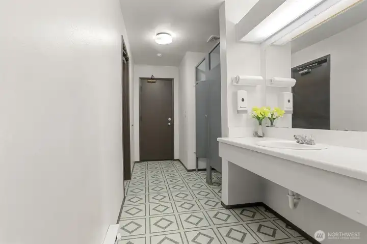 Clubhouse Bath and Changing Room