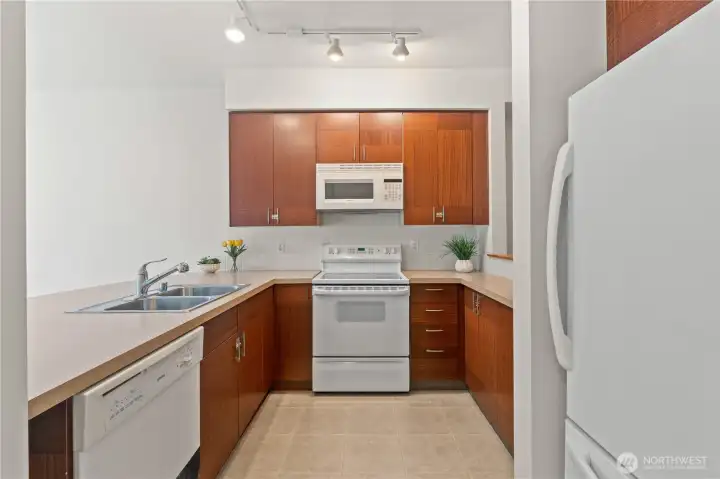 Kitchen from hallway