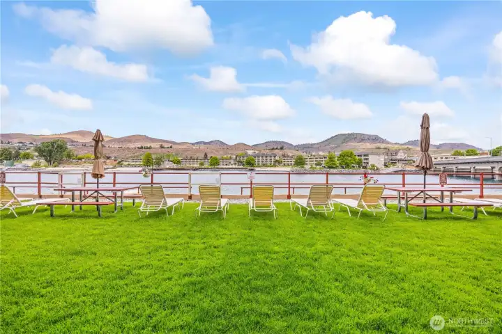 Enjoy breathtaking waterfront views right from your unit.