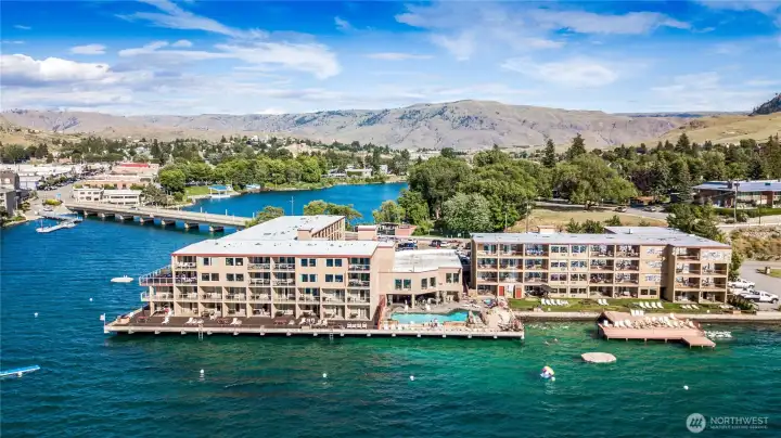 Nestled in a picturesque setting!