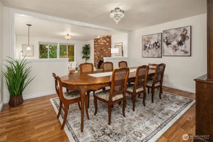 Large dining room