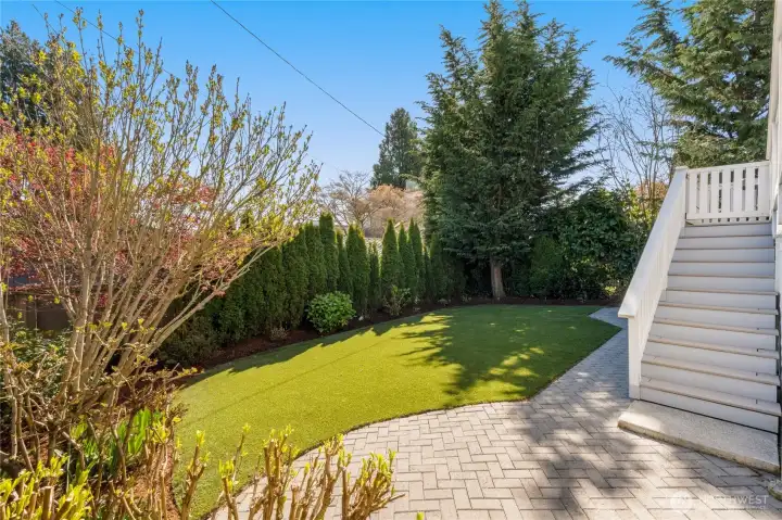 Spacious Fenced Backyard