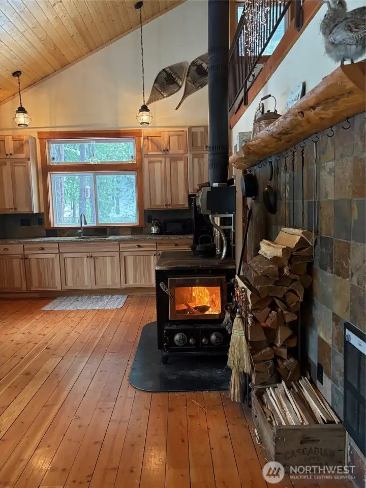Kitchen Stove Fireplace