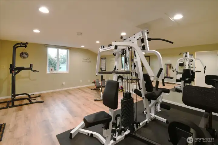 community center exercise room