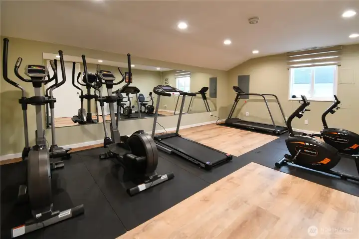 community center exercise room