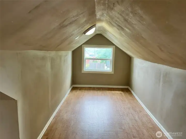 Finished attic