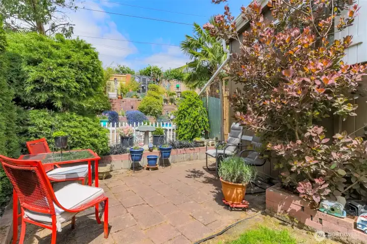 Private patio