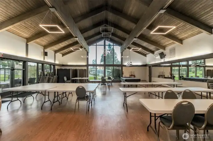 Clubhouse for gatherings