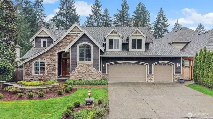 This home has so many wonderful features. Must see to appreciate everything! Access to the trail system is at the end of the street!