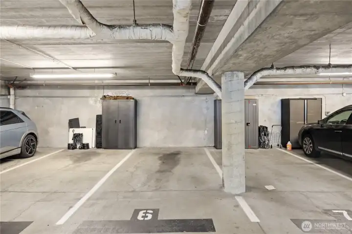 Dedicated parking spot Dedicated parking spot