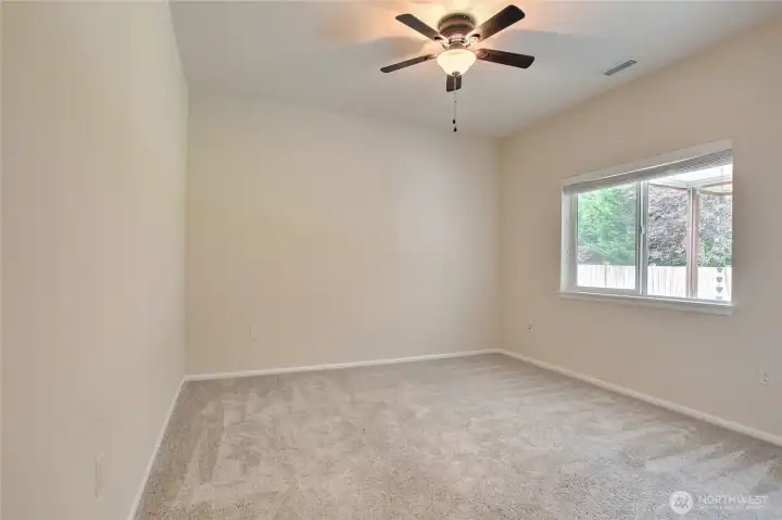 Lower level bedroom. Lower level bedroom.