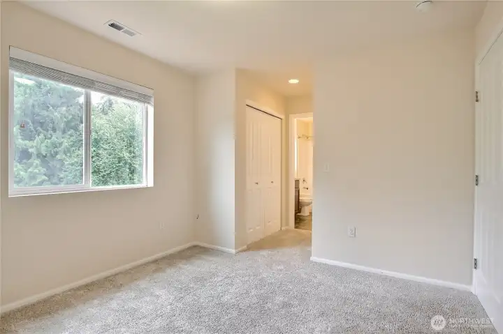Upstairs bedroom 2 with Jack and Jill full bathroom. Upstairs bedroom 2 with Jack and Jill full bathroom.