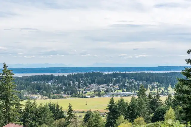 Kristoferson Farm and Camano Plaza retail area (grocery, restaurants and hardware, etc.)