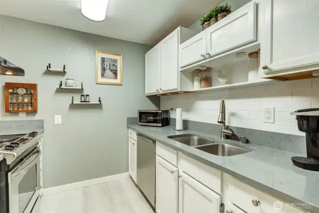 Subway backsplash