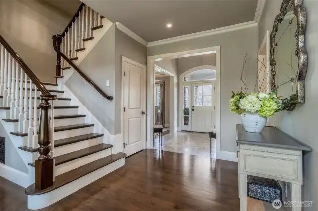 Front Door and stairway