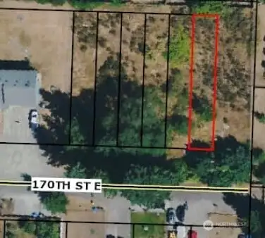 Sale includes strip of property to the East