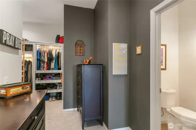 Primary Bathroom & Closet Entry