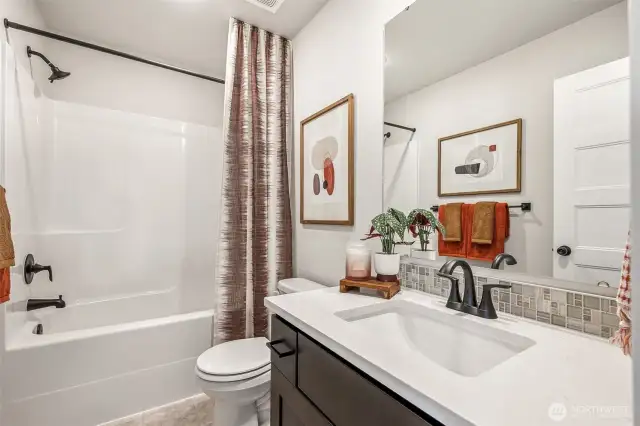 Jr Suite full Bathroom example only