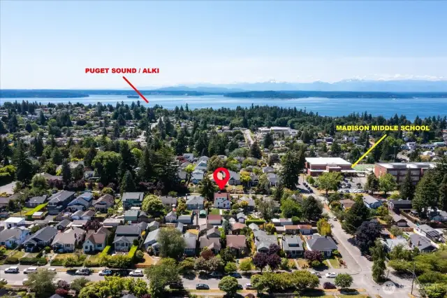 Conveniently located one block from Madison Middle School and two blocks West of California Avenue with dining and shopping options