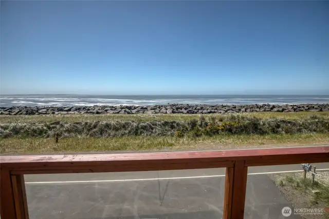 Back upstairs, these are the views from the South facing deck.