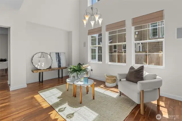 Living room off entry