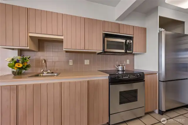 Kitchen on second floor