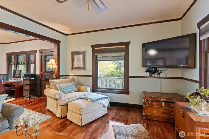 Beautiful hardwood floors throughout the home!