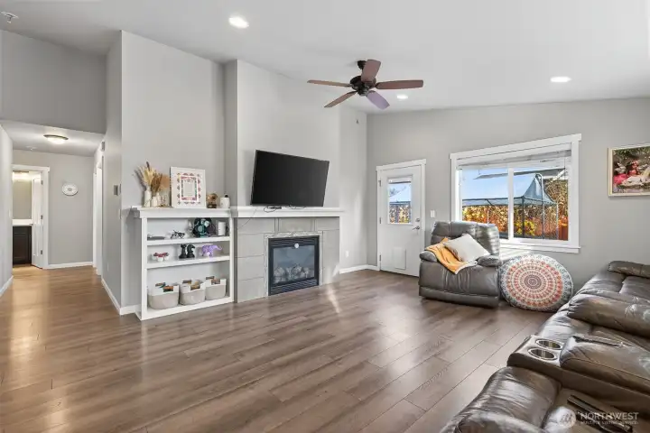 Door to the outdoor Patio