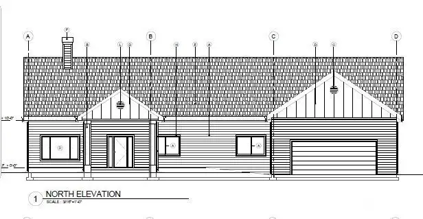 Front of included house plans.