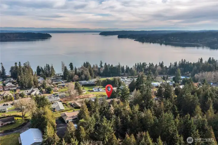 Wonderful Aerial Views towards the East and South