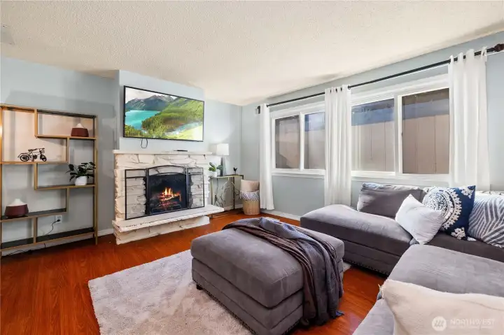 Wood Burning Fireplace