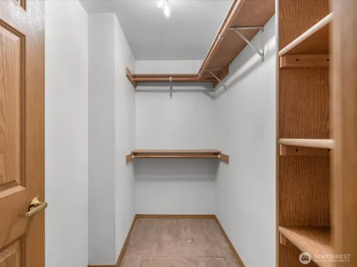 Primary Walk in Closet