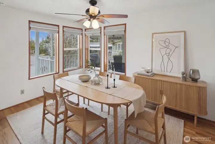 Perfect area for entertaining