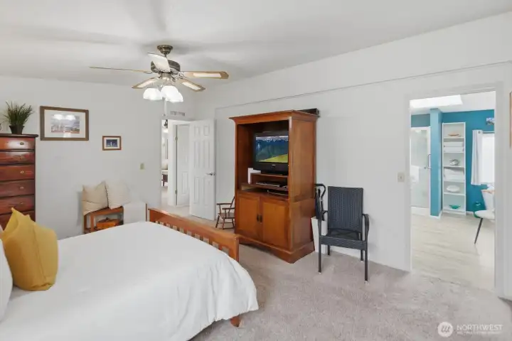 Primary with incredible ensuite bathroom with amazing space