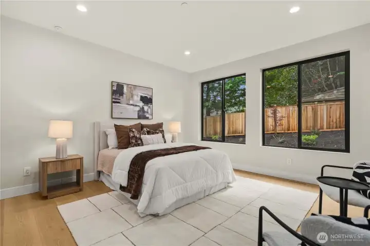 Main-level bedroom suite