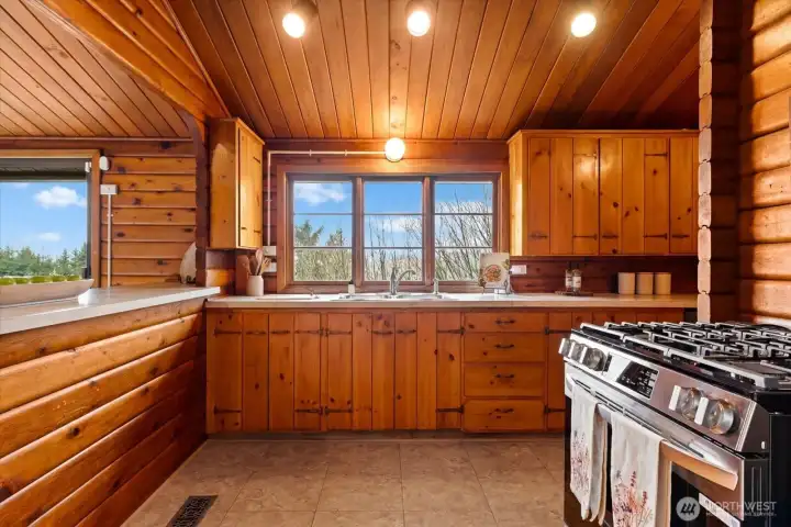 New kitchen appliance package includes a stainless-steel gas range, refrigerator and dishwasher