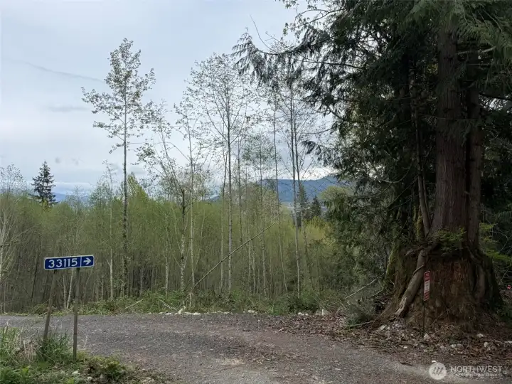 Entrance to property