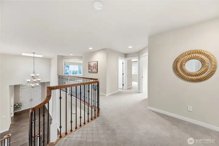 Upstairs landing