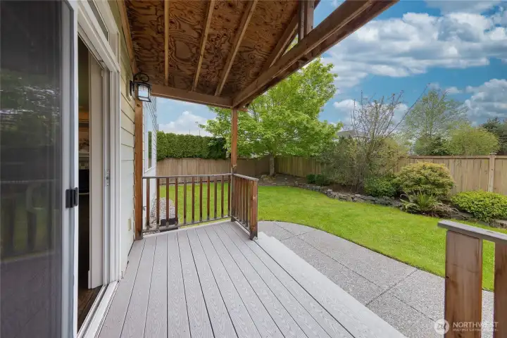 Covered deck