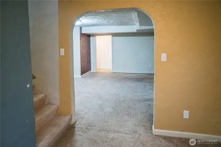 Lower Level into Family Room