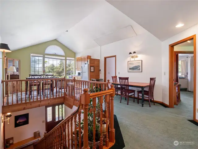 Farmhouse upstairs foyer