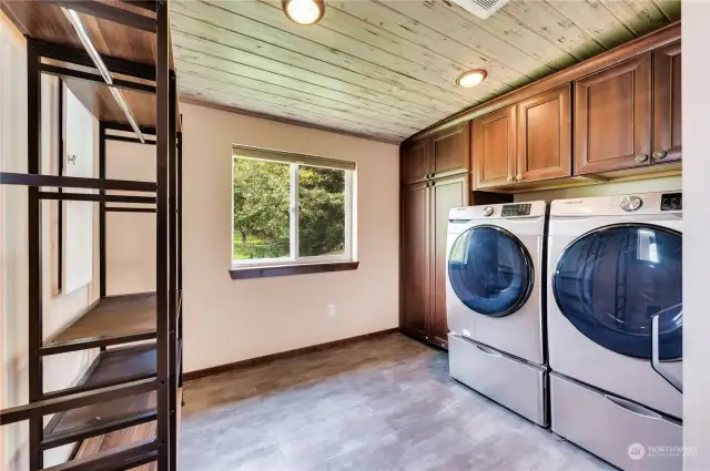 Large utility room on second floor.